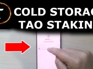 How I stake TAO in cold storage (DIY)