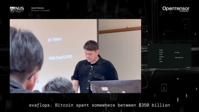 The Linux of AI? Const Explains Bittensor at NUS Computer Science Club