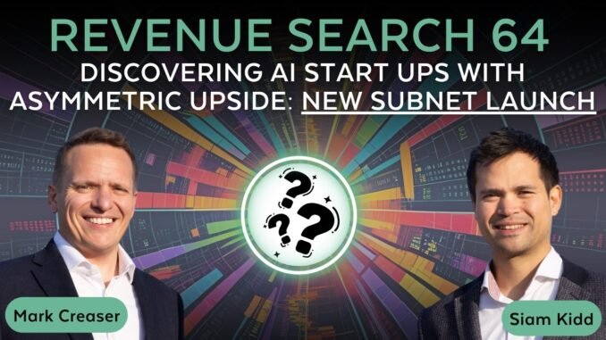 Revenue Search 64: Discovering potential in AI Startups with Asymmetric Upside: SN110 Green Compute