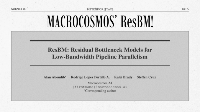 Macrocosmos Just Cracked One of Decentralized AI's Hardest Problems