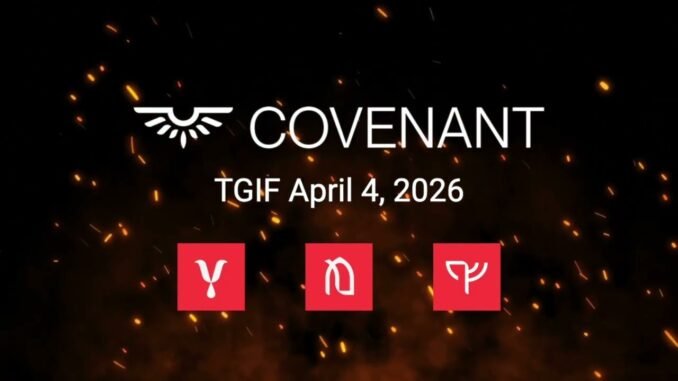 TGIGF #29 TGI(Good)F #29: A Month of Milestones Across Covenant
