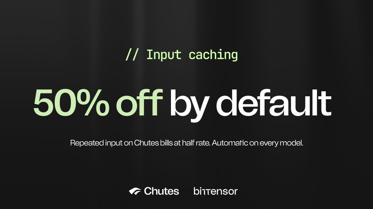 Why Chutes’ Input Caching Could Matter More Than It Sounds