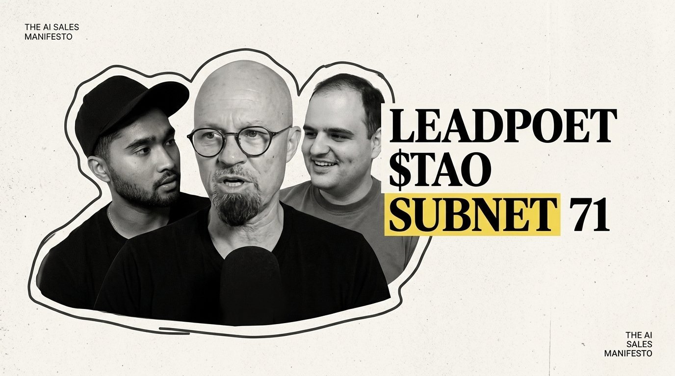 LeadPoet (SN71) Pivots to Building State-of-the-Art Sales LLM