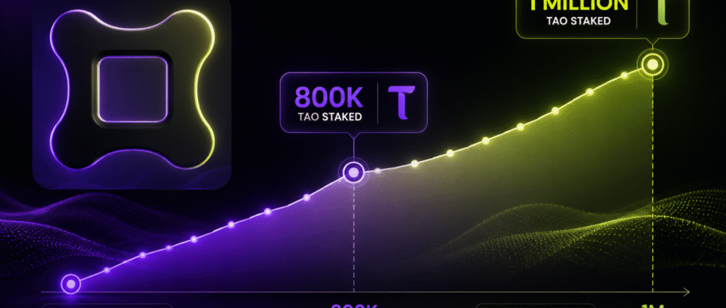 Yuma Hits 800k $TAO Staked, Eyes the 1 Million Mark