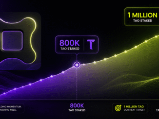 Yuma Hits 800k $TAO Staked, Eyes the 1 Million Mark