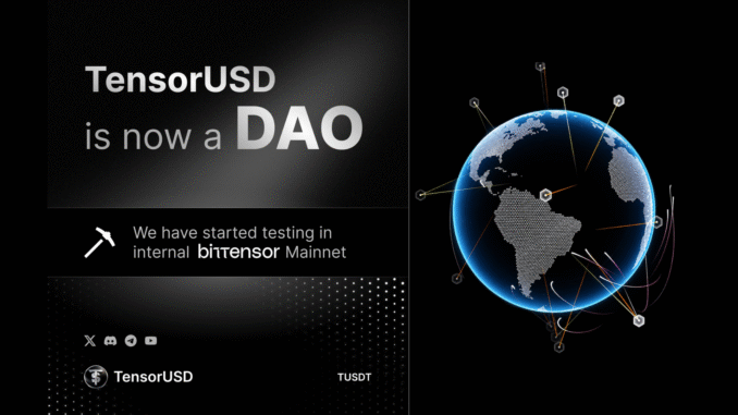 TensorUSD is now a DAO. The Protocol now belongs to the Community.
