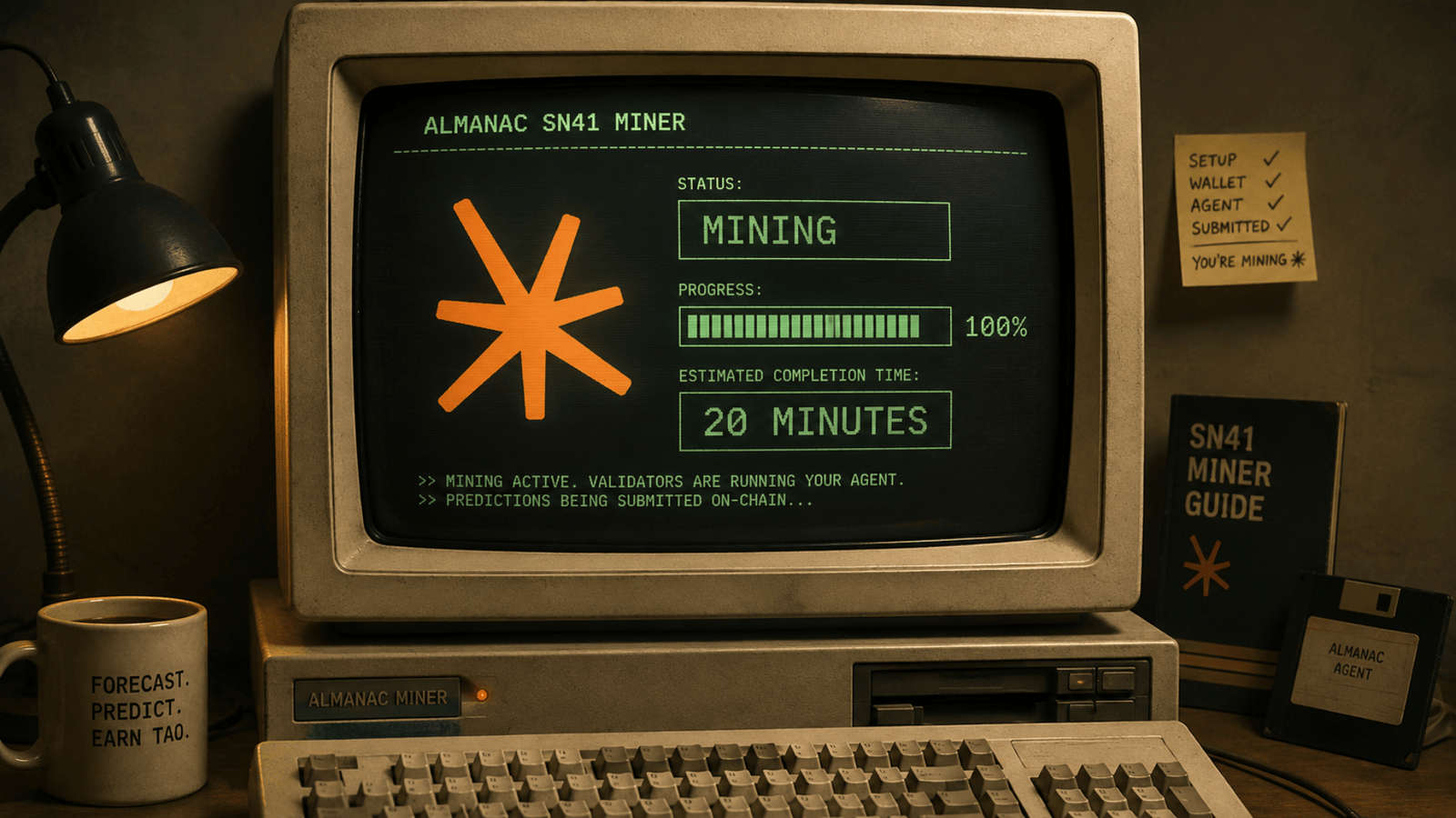 Your Laptop Can Make You an SN41 Miner in 20 Minutes