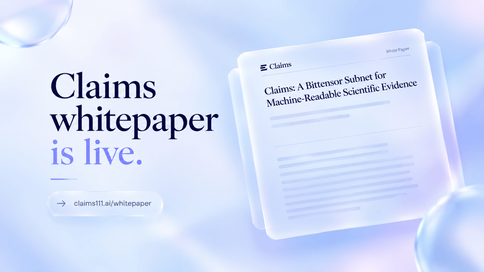 Claims (SN111) Could Change How Machines Read and Retrieve Scientific Research - The TAO Daily