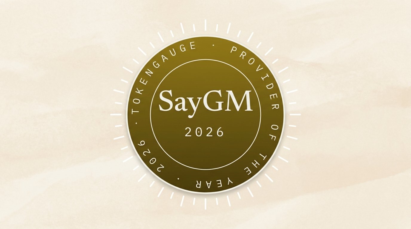 Bittensor’s SayGM Named Provider of the Year by TokenGauge